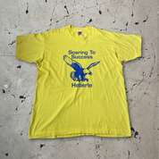 Vintage 1980's "Soaring to Success" Eagle Design Screenprinted T-shirt