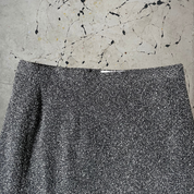 Vintage y2k grey pencil midi skirt