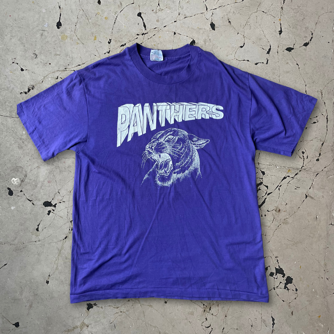 Vintage 90s Purple Panther Single Stitch T-shirt