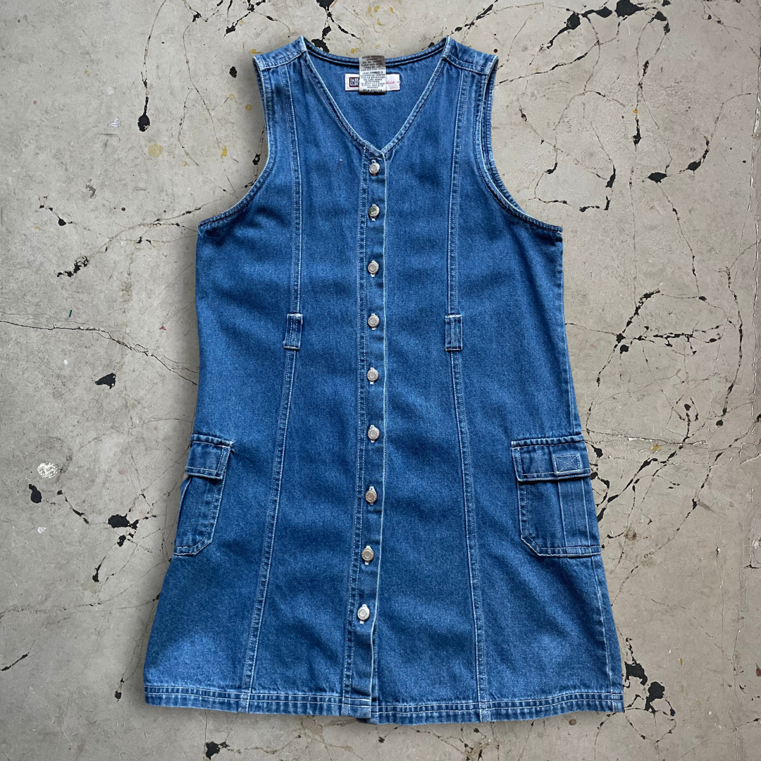 Vintage Denim Waistcoat