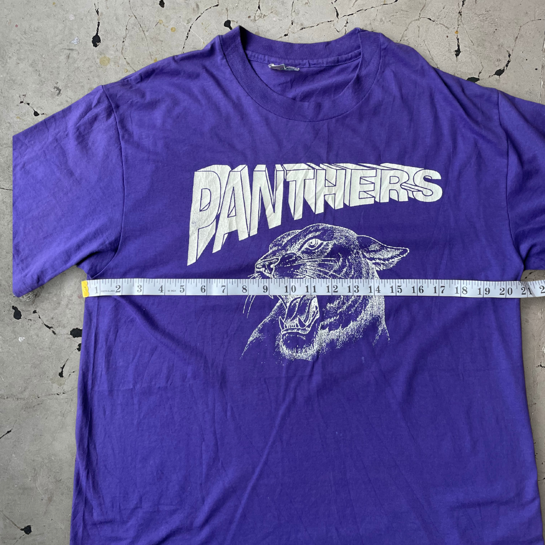 Vintage 90s Purple Panther Single Stitch T-shirt