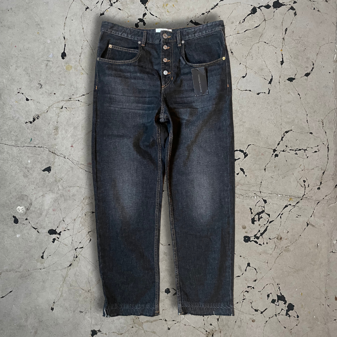 Isabel Marant Etolie Dark Grey Black Denim Jeans