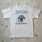 Vintage "Breaking Loose" Single Stitch T-shirt in White