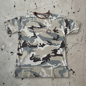 Vintage 90s Pale Camo Army Single Stitch T-shirt