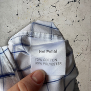 Hoi Polloi White Checked Shirt