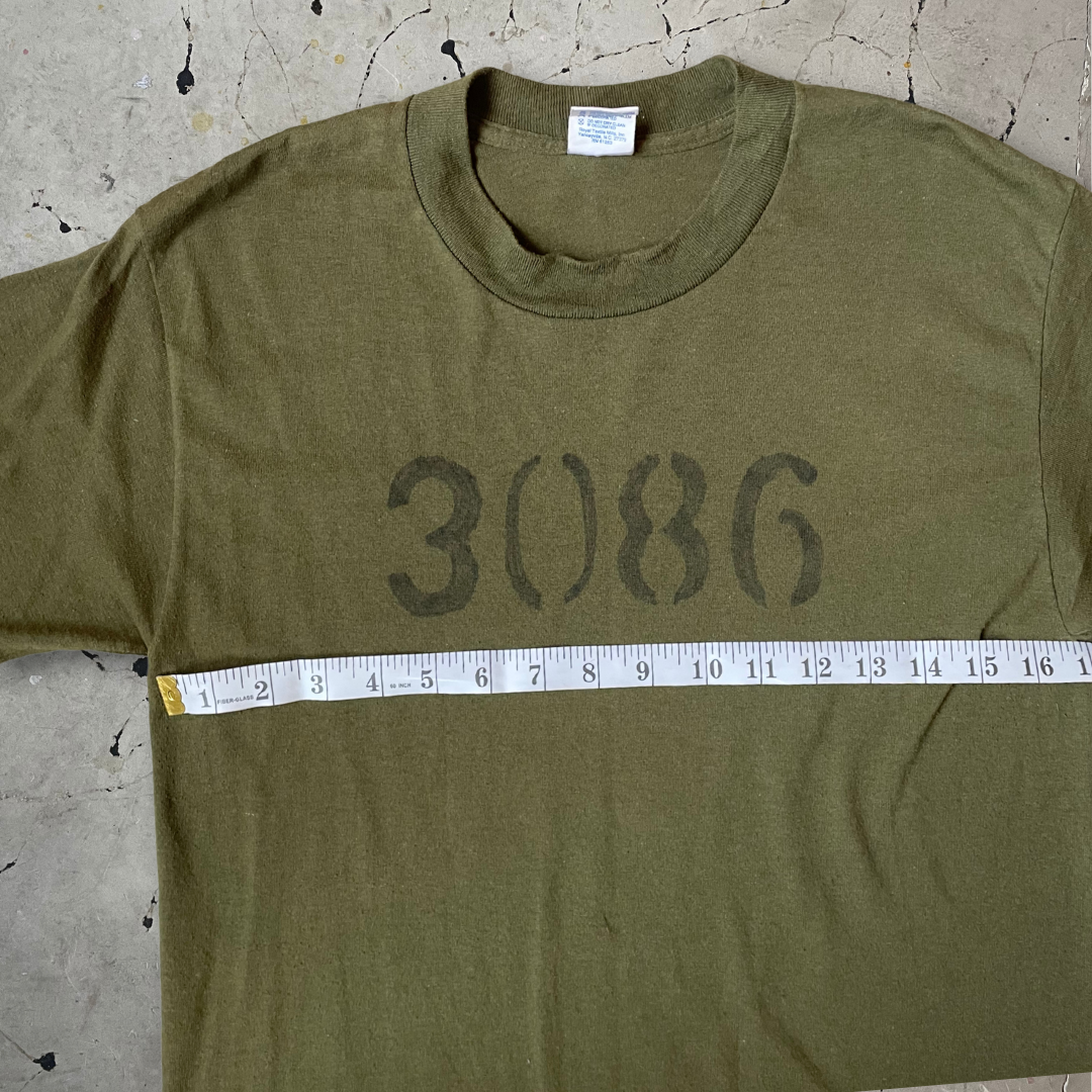 Olive Green Single Stitch T-shirt