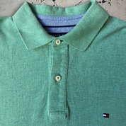 Tommy Hilfiger Sage Green Polo Shirt