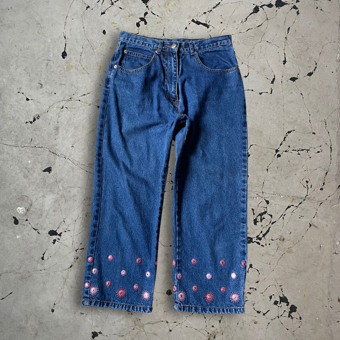 Vintage Y2K 90s Denim Capris