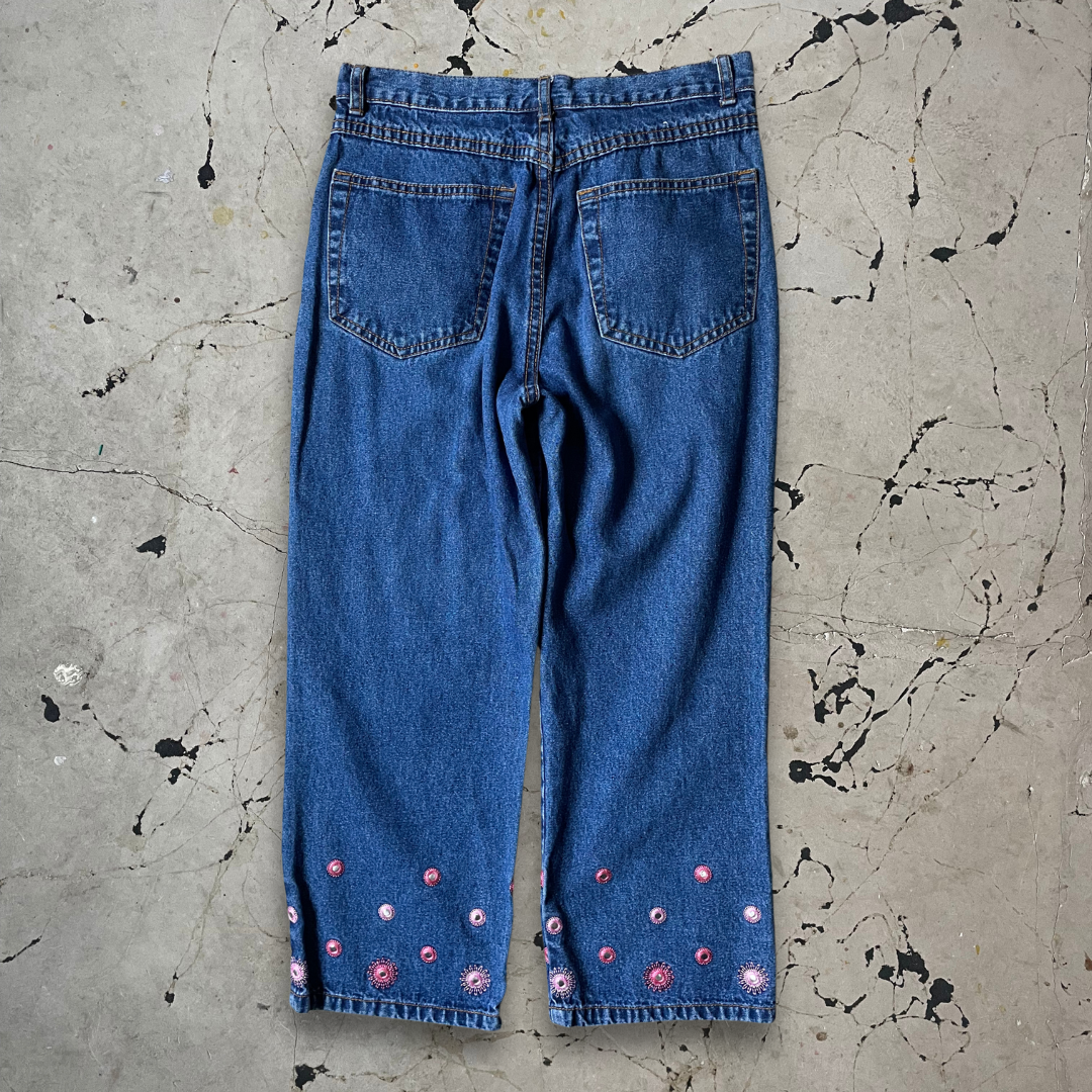 Vintage Y2K 90s Denim Capris