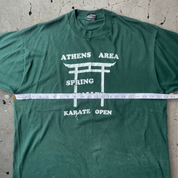 Vintage 1990s Athens Karate Open Single Stitch T-shirt