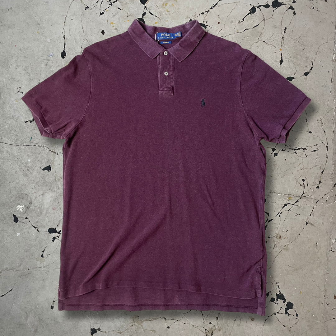 Ralph Lauren Burgandy Polo Shirt