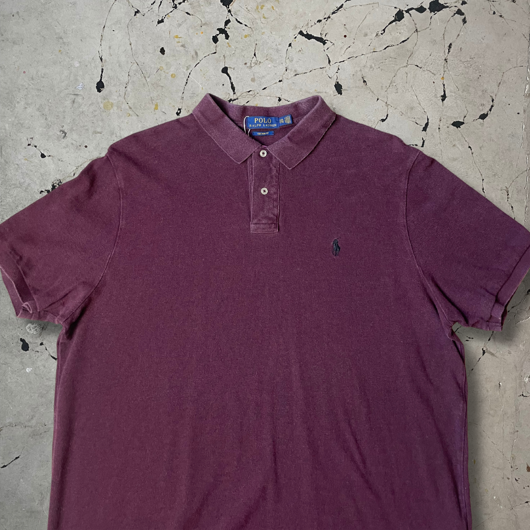 Ralph Lauren Burgandy Polo Shirt