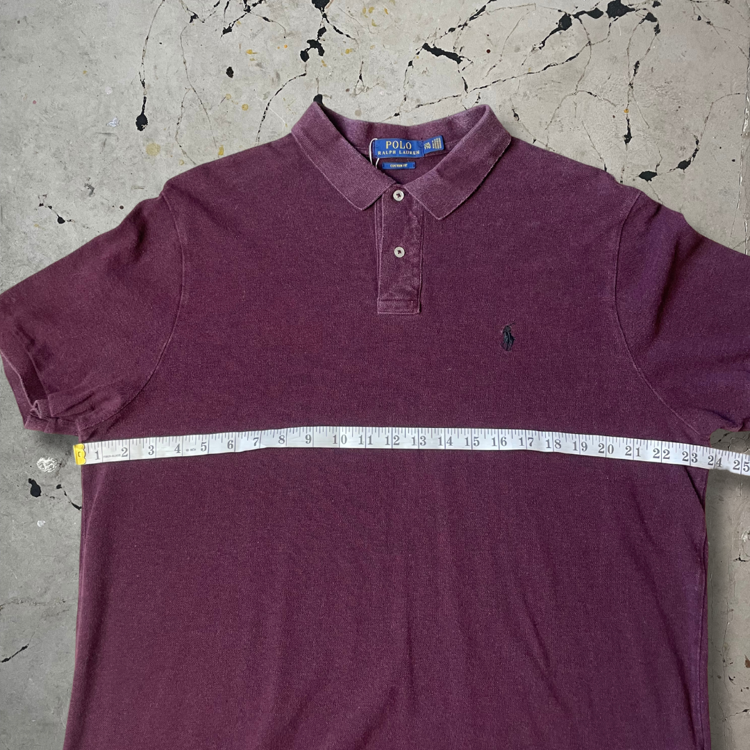 Ralph Lauren Burgandy Polo Shirt