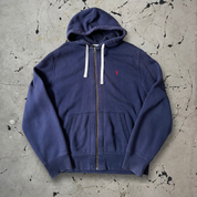 Ralph Lauren Full Zip Navy Hooded Jacket