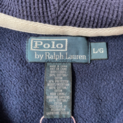 Ralph Lauren Full Zip Navy Hooded Jacket