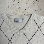 Vintage 90s Cream Knit Jumper