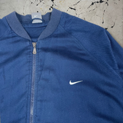 Vintage 90s Nike Navy Full Zip Track Jacket