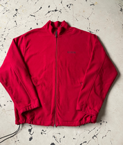 Vintage Chaps Red Full Zip Fleece