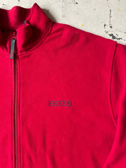 Vintage Chaps Red Full Zip Fleece