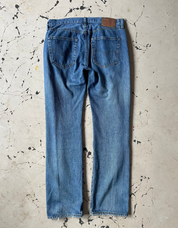 Levi's 501 Ripped Denim Jeans