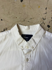 White Fred Perry Short Sleeve Shirt